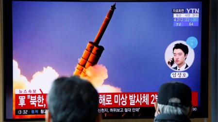 Corea del Norte retoma los lanzamientos de misiles con dos proyectiles de corto alcance