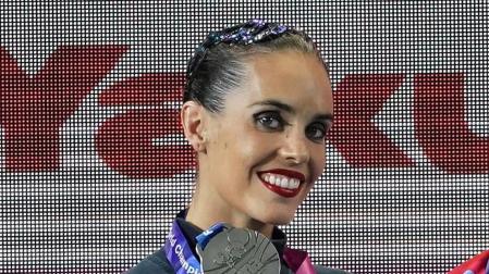 Ona Carbonell en los Campeonatos del Mundo se hace con la medalla de plata en la modalidad de Solo Libre