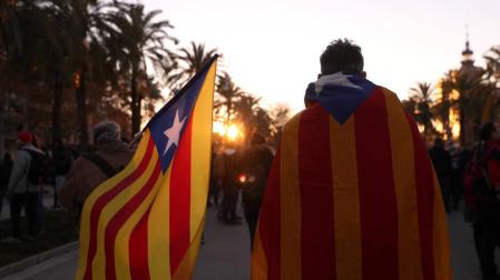 Fotos de la jornada de protestas en Barcelona por la celebración del Consejo de Ministros