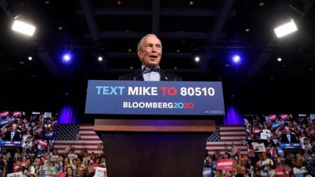 Michael Bloomberg, exalcalde de Nueva York.