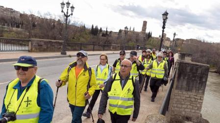 Galería de fotos del comienzo de la Javierada desde varias localidades de la Ribera.