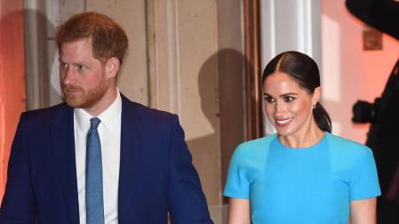 Los duques de Sussex aparecen en Londres en el tramo final del "Megxit"