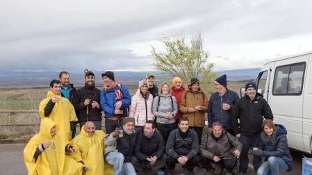 Alrededor de 90 kilómetros, divididos en cuatro o tres etapas, es la distancia que recorren miles de riberos hasta el Castillo de Javier