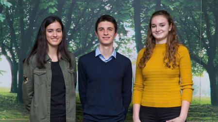 Samuel López, Nahia Aranda y Alejandra Lorente ganan la Olimpiada Navarra de Biología