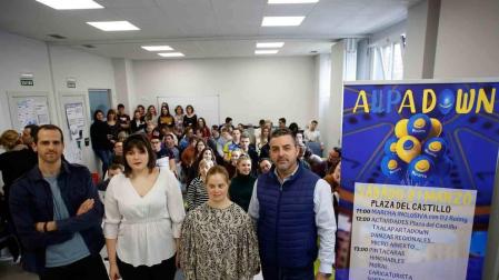 María Ana Sanz 'aúpa' a Down Navarra