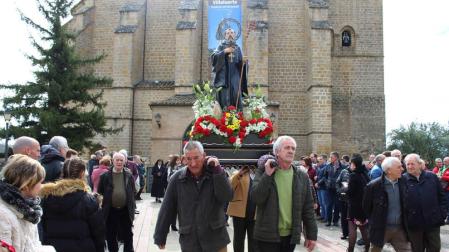 Villatuerta sale a la calle por el milenario de San Veremundo