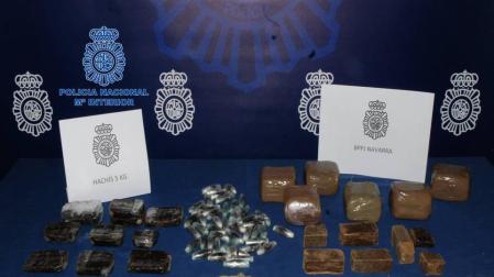 Dos detenidos cuando intentaban introducir en Navarra 5 kilos de hachís