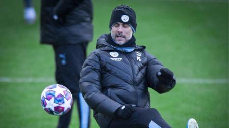 Pep Guardiola, entrenador del Manchester City.
