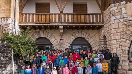 La vida en el pueblo que ven los niños