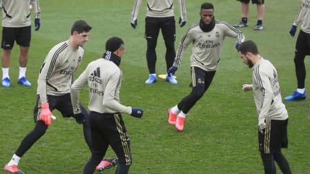 El Real Madrid viaja a Pamplona con Bale, pero sin James y Hazard