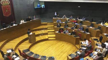 El Parlamento navarro ha decidido suspender toda su actividad hasta el 22 de marzo