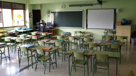 Fotos de los centros educativos en su última jornada lectiva antes del cierre por el coronavirus.