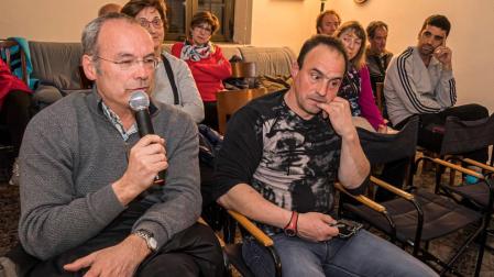 José García de Baquedano, vecino de Larraona: “Han arreglado dos curvas, solo eso”