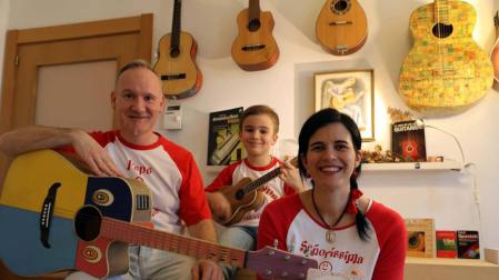 Un disco solidario en familia