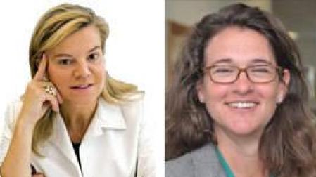 Isabel Estapé y Lucy Chadwick.