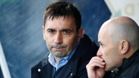 Asier Garitano, entrenador del Alavés.