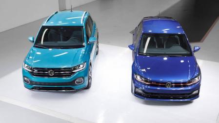 Volkswagen T-Cross y Volkswagen Polo producidos en Volkswagen Navarra.