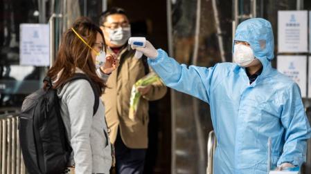 Medidas contra el coronavirus en Guangzhou (China)