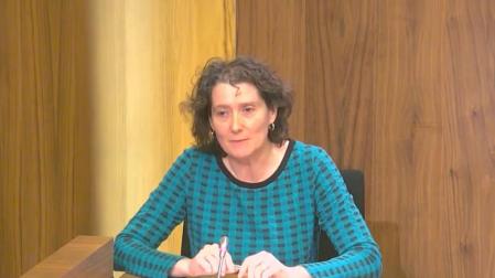 La directora de la Agencia Navarra de Autonomía y Desarrollo de las Personas del Departamento de Derechos Sociales, Inés Francés.