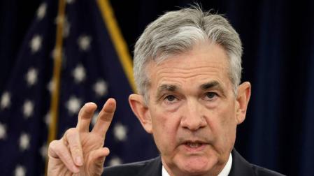 Jerome Powell, presidente de la Reserva Federal de Estados Unidos.