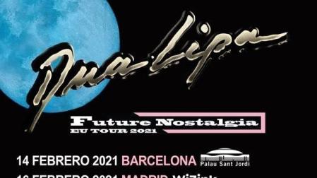 Cartel de los conciertos.