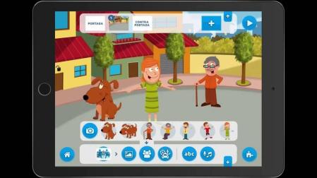 Una app para crear cuentos en casa con niños