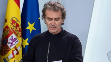 El director del Centro de Coordinación de Alertas y Emergencias Sanitarias del Ministerio de Sanidad, Fernando Simón.