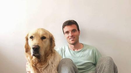 Javi Eraso, cuarentena en familia con Sua