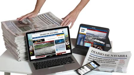 Diario de Navarra, en todos sus formatos.