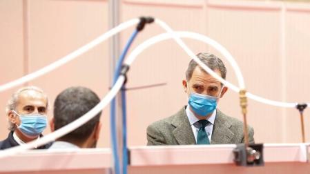 Los reyes se vuelcan contra el coronavirus...Y con el teletrabajo