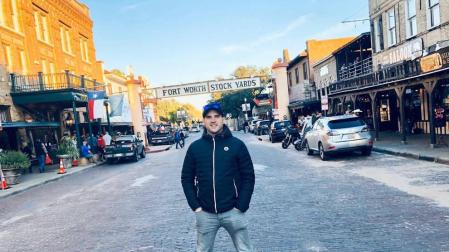 Jesús Domínguez Vidaurreta: Del sofá de casa por lesión a Austin (Texas, EE UU)