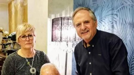 Antonio Zaborras sopla las velas de sus 100 años en Sesma