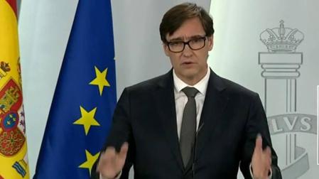 Salvador Illa, ministro de Sanidad.