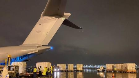 Un millón de test rápidos llegarán este lunes a Madrid desde Shangái