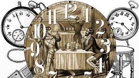 Montaje sobre el cambio horario