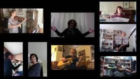 Vïdeo de 'Resistiré', por alumnos de la Escuela de Música Joaquín Maya