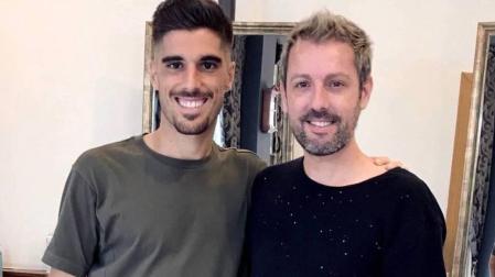 Jose García junto a Nacho Vidal.