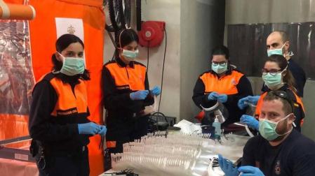 Mecacontrol de Cascante entrega sus primeras 8.000 pantallas protectoras
