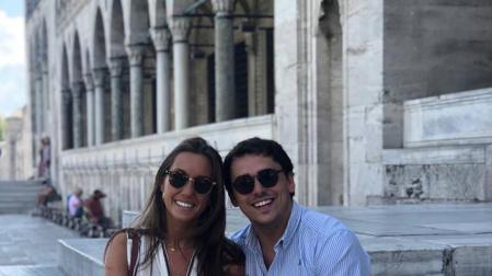 David e Isabel, los ángeles de la guarda de los "héroes" pamploneses