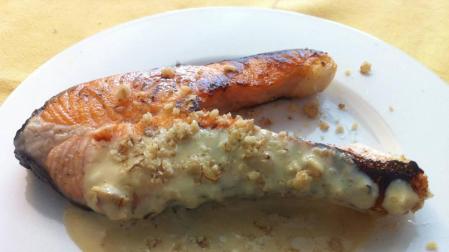 Receta: Salmón marinado en miel mostaza