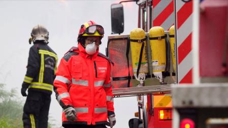 Fallece una mujer en el incendio de una vivienda en Ourense