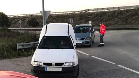 Denunciada en Muchante una mujer con dos hijos que iba a visitar a la abuela