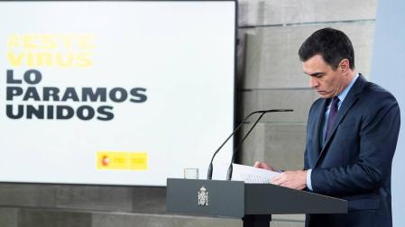 Sánchez anuncia que prolongará el estado de alarma más allá del 26 de abril