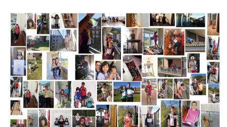 La iniciativa de correr el Cross Popular de Leitza cada uno en su casa reunió a más de 150 participantes, que enviaron fotos y vídeos.