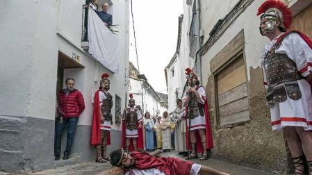 Fotos de la recreación de la Pasión viviente de Cristo en Andosilla