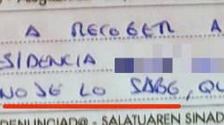 Denunciado por llevar a su pareja a trabajar.... y olvidar su nombre