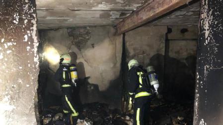 Desalojadas tres viviendas por un incendio en Abárzuza
