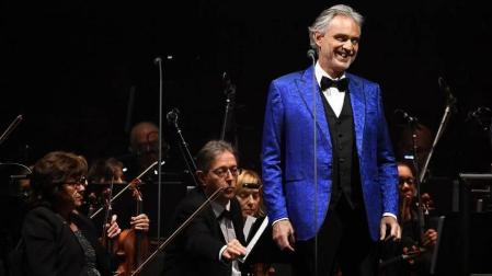 El tenor Andrea Bocelli, que actuará desde el Duomo de Milán.