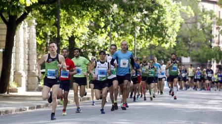 Galería de imágenes de la carrera disputada este domingo en Pamplona.