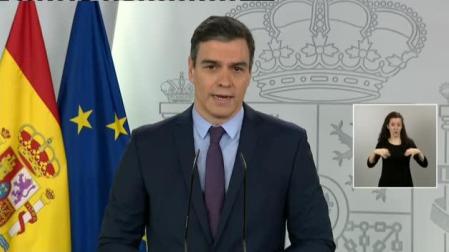 Vídeo: Sánchez asegura que la desescalada comenzará "como pronto" dentro de dos semanas